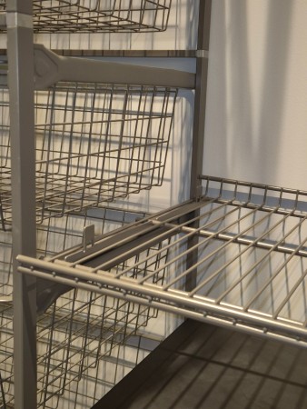 Mørk grå 50cm dybde skorist pr meter